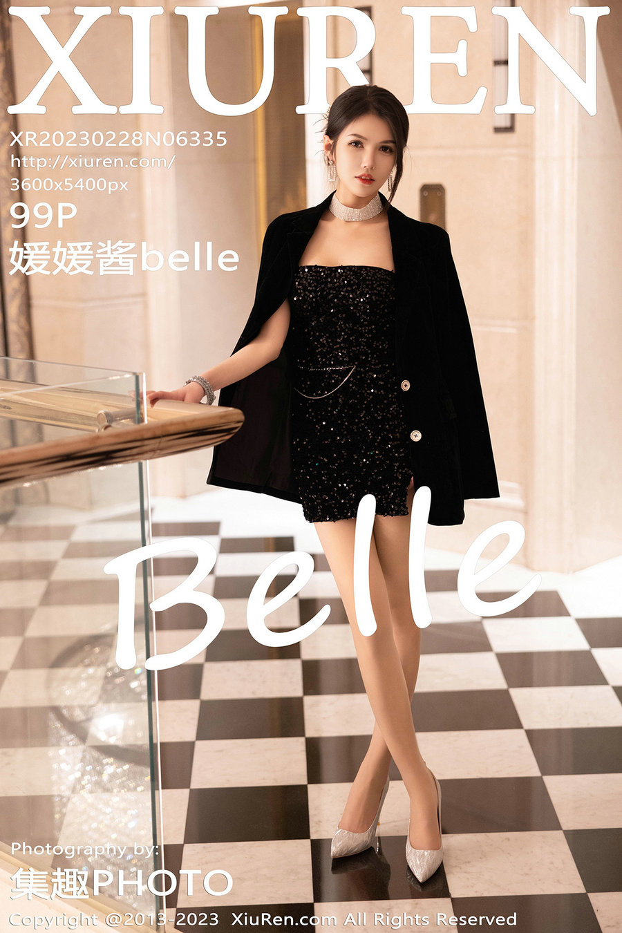 [秀人美媛馆] 2023.02.28 No.6335 媛媛酱Belle [99P469MB]